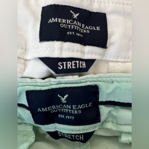 American eagle AE outfitters Womens juniors teen midi shorts 2 pairs Sz 6 - Picture 8 of 10